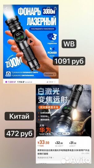 Отучу от WB/Ozon,научу заказам в Китае штучно опт