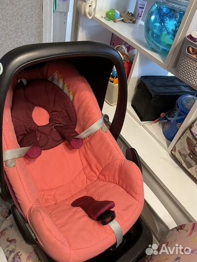 Автолюлька maxi cosi с базой isofix