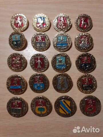 Значки серии 