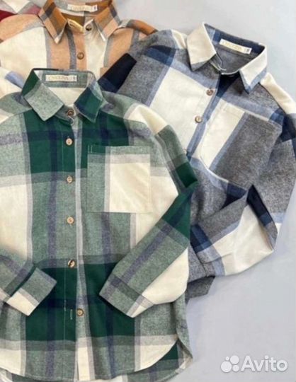 Рубашка 10-12 лет хб