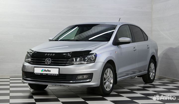 Volkswagen Polo 1.6 AT, 2016, 140 000 км