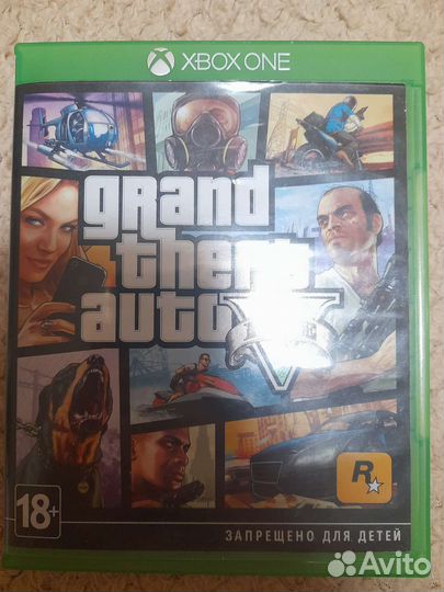 Игра xbox one Grand Theft Auto V(5, Five)