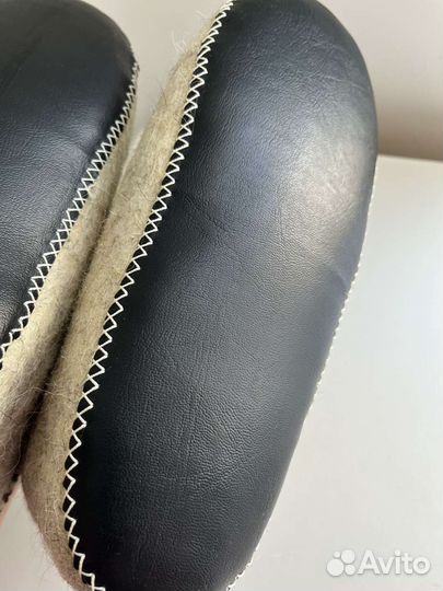 Домашние тапочки, валенки, чуни овечья шерсть