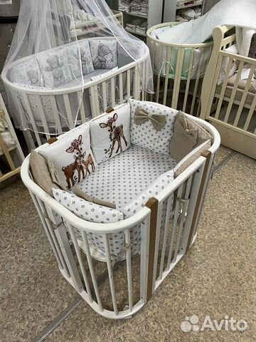 Детская кроватка Nuvola Lux