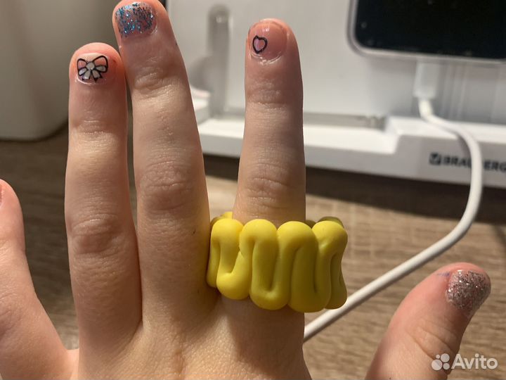 Кольцо из полимерной глины