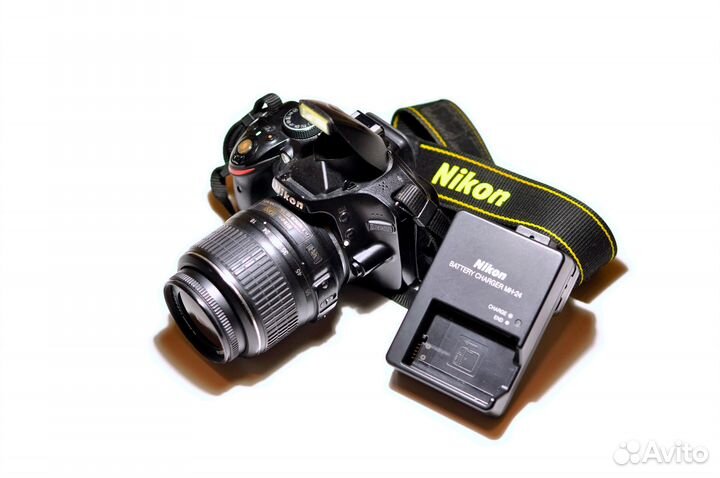 Фотоаппарат Nikon D3200 + 18-55mm VR