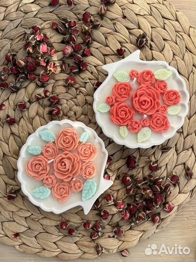 Интерьерные свечи из натурального соевого воска