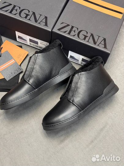 Зимние ботинки Zegna