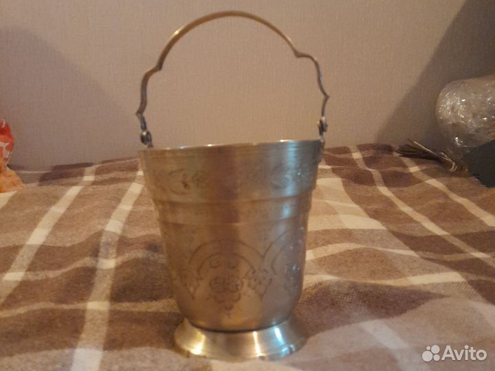 Ведро для льда царизм. Серебрение