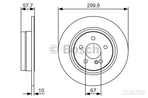 Диск тормозной