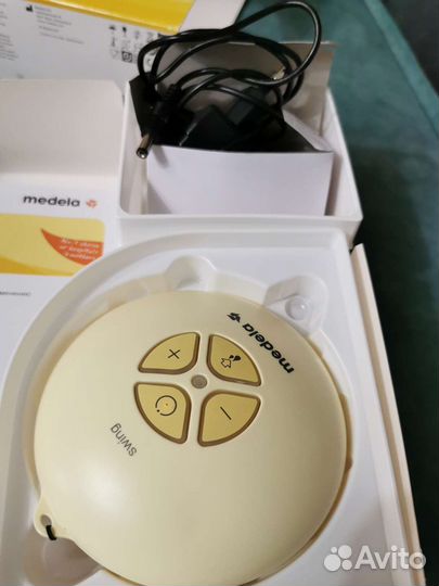 Молокоотсос medela swing электрический + вкладыши