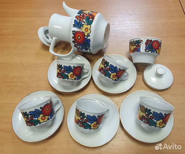 Кофейный набор ГДР