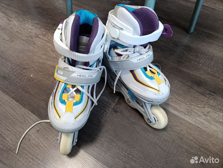 Роликовые коньки детские раздвижные