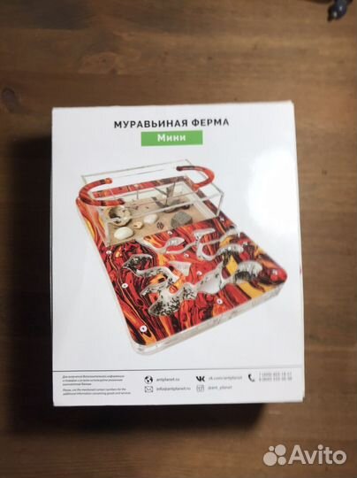 Муравьиная ферма без муравьев