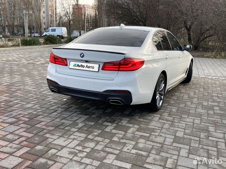 BMW 5 серия 2.0 AT, 2019, 187 000 км