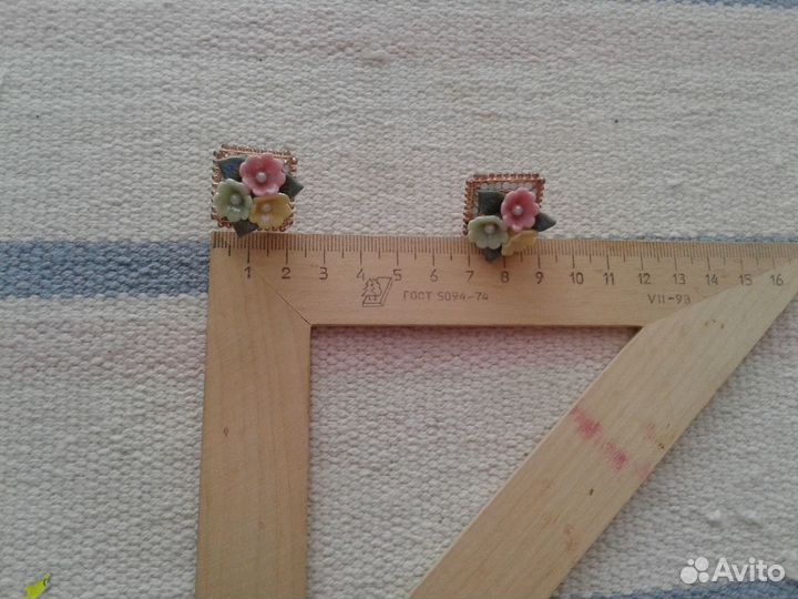 Серьги гвоздики