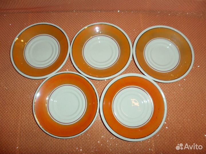 Блюдца, Добрушский фз, Добруш, СССР, 3 шт