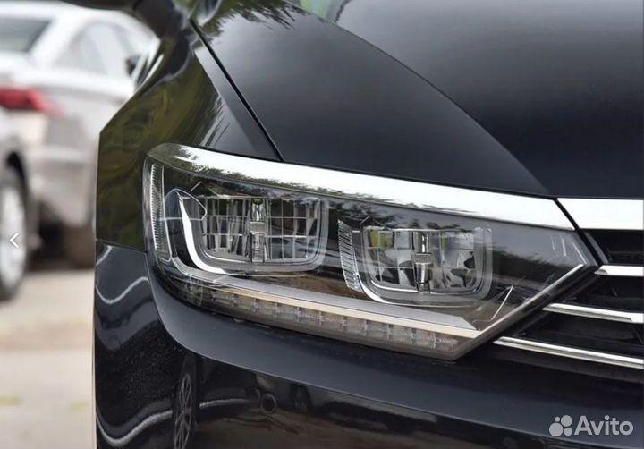 Passat b8 стекло фары