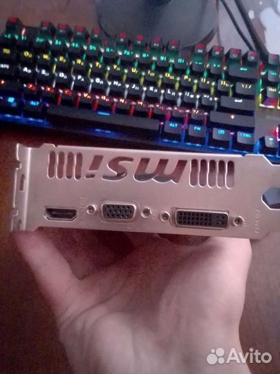Видеокарта GT730 2gb