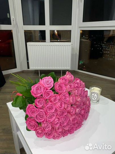 Розы с доставкой только большие букеты