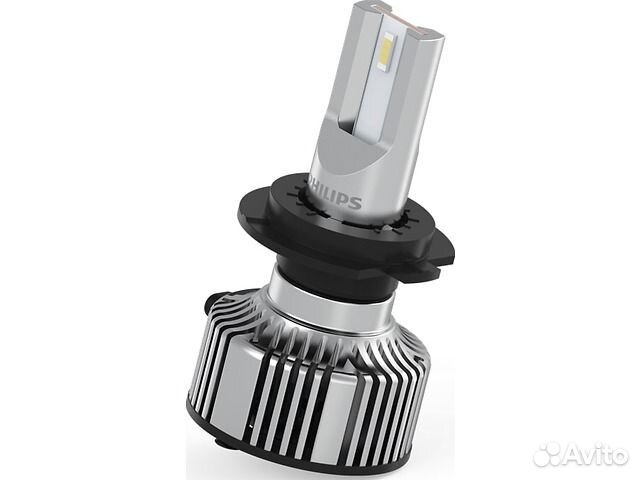 Лампа H7 комплект 2шт, светодиодная philips Ultino