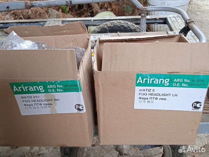 Фары на daewoo matiz