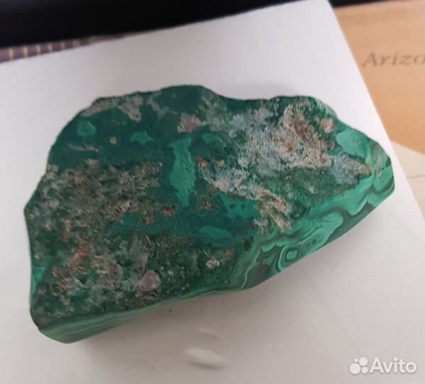 Пепельница из малахита