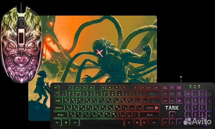 Игровая клавиатура и мышь