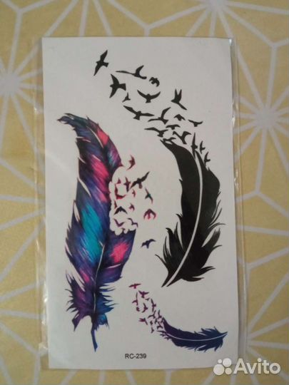 Переводные татуировки