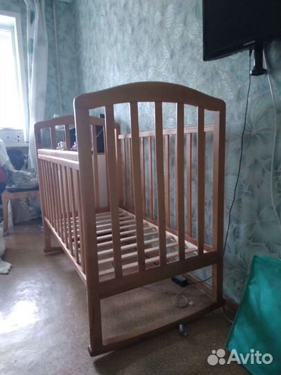 Детская кровать качалка