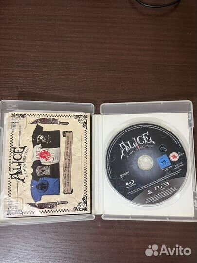 Alice madness returns Игра для приставки ps3
