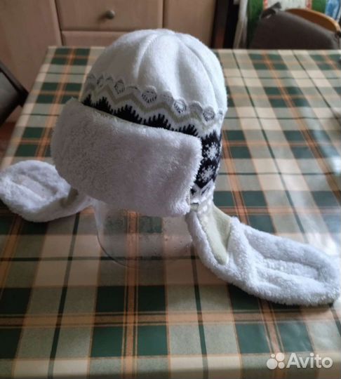 Шапка ушанка женская