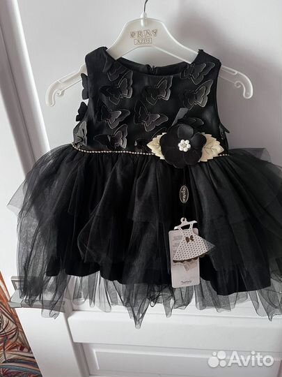 Платье для девочки 74 80 новое