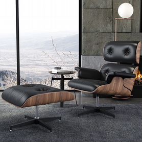 Кресло с оттоманкой Eames lounge chair