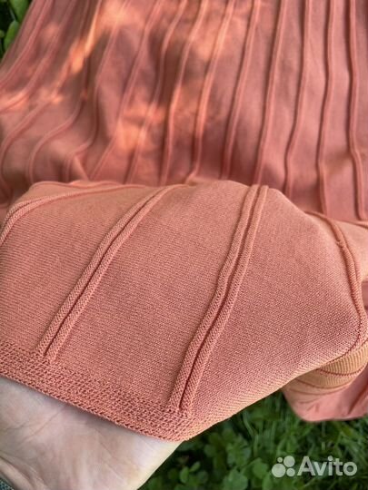 Трикотажное платье свободного кроя M/L