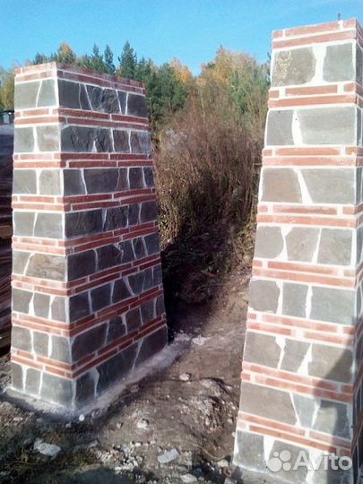 Керамический ригельный кирпич Дербент