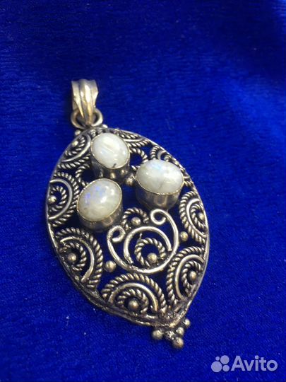 Винтажный кулон ручная работа крупный