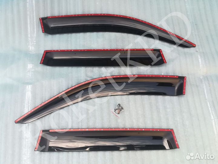 Ветровики / Дефлекторы Окон Дверей Prado 120