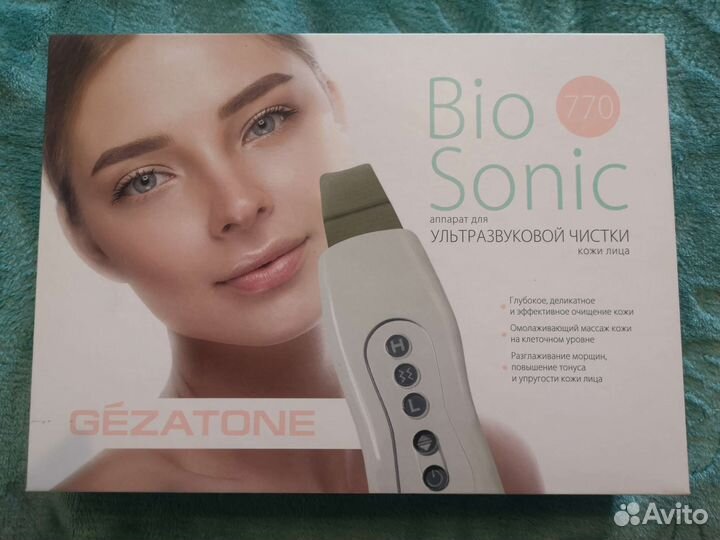 Аппарат для ультразвуковой чистки лица gezatone