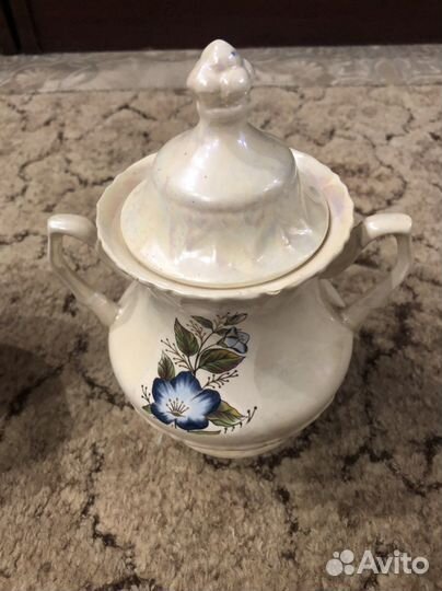 Сахарница фарфор СССР
