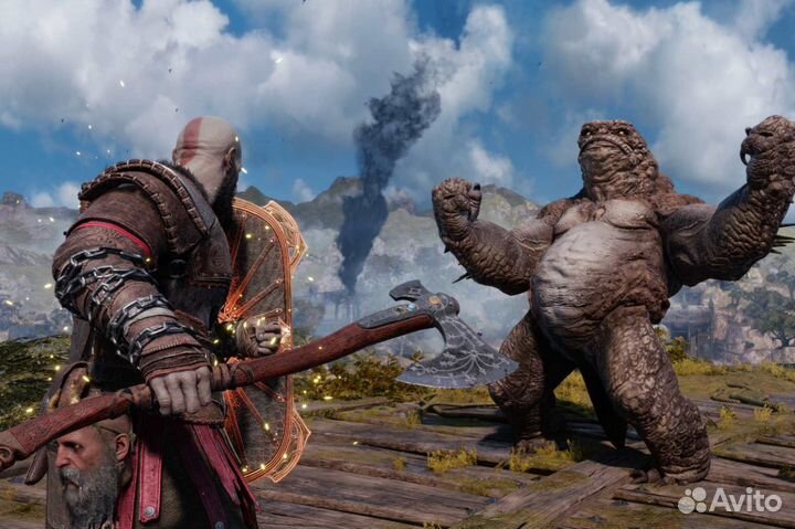 Игры для приставок ps4 ps5 God of war ragnarek
