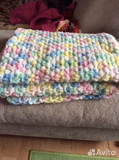 Плюшевый плед