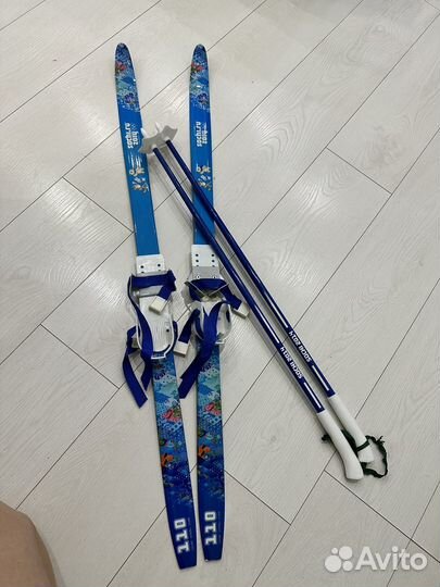 Беговые лыжи детские 110