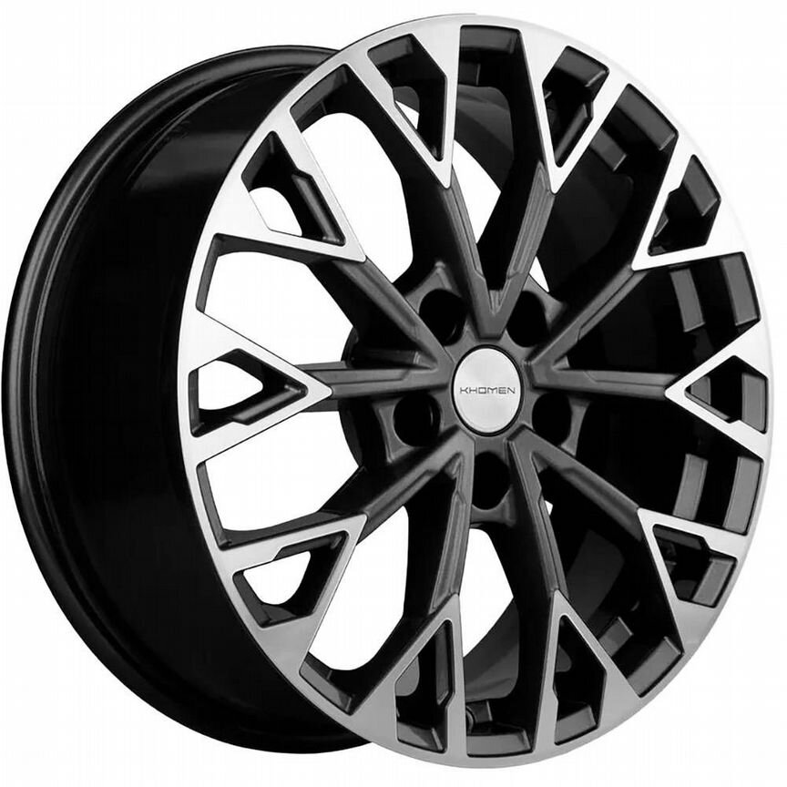 Диски Khomen KHW1718 7x17 5x108 ET50 D63.3 Gray-FP