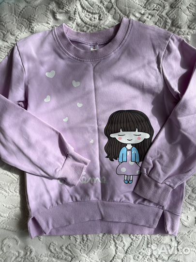 Вещи пакетом для девочки 116-128