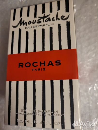 Парфюмерная вода Rochas Moustache 125ml Оригинал