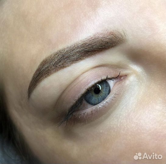 Перманентный макияж бровей губ и век татуаж