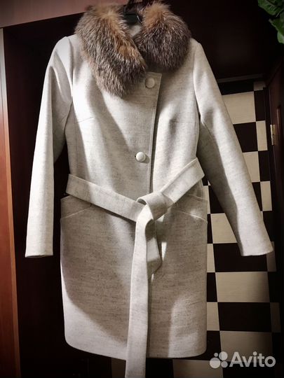 Драповое пальто