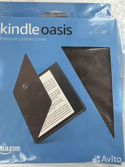 Чехол Kindle Oasis Cover leather premium