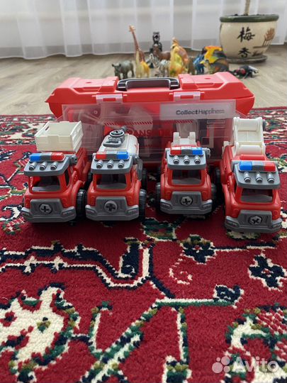 Машинки пожарная станция